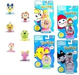 Tamagotchi Tamatown 10 Pcs. Exclusive Gotchi Figure Charm Set / Includes