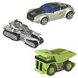 Transformers Movie 2 Decepticon Diecast Car Set: Megatron, Long Haul, and Sideways
