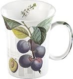 Kew Gardens Damson Plums Fine Bone China Mug in a Box