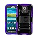 ATUS Moto G7 Power Case, Moto G7 Supra Case, Moto XT1955, with Full Cover Tempered Glass Screen Protector, Hybrid Dual Layer Protective TPU Case (Brass)