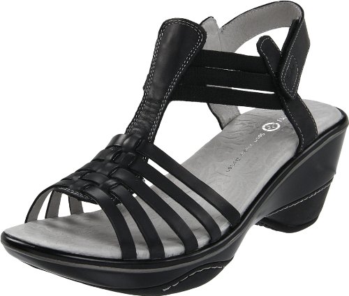 Jambu Sandals Jambu Women's Cinnamon Sandal,Black,11 M US