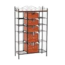 SEI Manilla 5-Drawer Baker's Rack