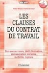 Les clauses du contrat de travail : N...