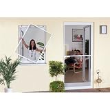 MAKO® Komplett-Set: Insektenschutz »SlimLine« weiß für Fenster, 140/150 cm