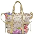Coach Daisy Applique Pocket Tote Purse 20762