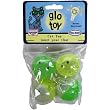 Cat Glow in the Dark Plastic Star Balls 4 pk