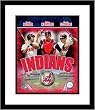 Grady Sizemore, Travis Hafner and Victor Martinez Cleveland Indians MLB Framed 8x10 Photograph 2007