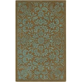 Surya Masala BST-448 9 by 13 Rug, Green