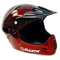 Razor Full Face Youth Helmet (Black Cherry)