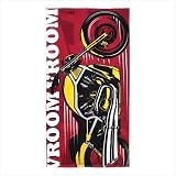 Chopper Motorcycle Beach Towel - Style 39451