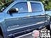 Made In USA! 2014-2015 Chevy/GMC Silverado/Sierra Double/Crew Cab 4PC Stainless Steel Chrome Pillar Post Trim