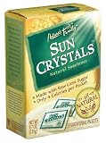 Sun Crystals Natural Sweetener, 30-Count Boxes (Pack of 4)