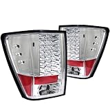 05-09 Jeep Grand Cherokee Led Taillights - Chrome 