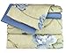 Millennium Collection Satin Dobby Stripe Sheet Sets Non Iron and Wrinkle Free 6 Colors 4 (King, Blue Floral)