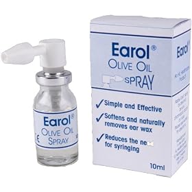 Earol Ear Wax Remover Olive Oil Spray 10 ml
