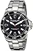Stuhrling Original Men's 706B.01 Aquadiver Analog Display Japanese Quartz Silver Watch