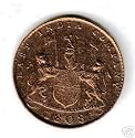 TEN CASH coin from Gardner ship wreck 1808 East India CO.