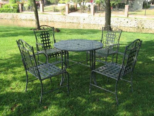 International Caravan Mandalay Iron Outdoor Patio Game Group product image