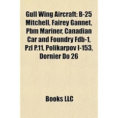 Gull Wing Aircraft: B-25 Mitchell, Fairey Gannet, Pbm Mariner, Canadian Car and Foundry Fdb-1, Pzl P.11, Polikarpov I-153, Dornier Do 26