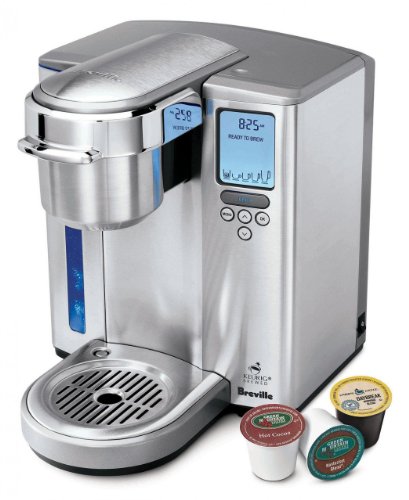Breville BKC700XL Gourmet Single-Serve Coffeemaker w/ Iced-Beverage Function + 28 K-Cup Carousel + Accessory Kit