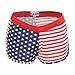 Women's Juniors Proud to be an American USA Flag Shorts
