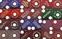 (20) MIXED REAL USED CASINO COLLECTOR DICE NOT DRILLED