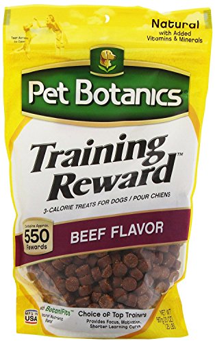 Pet Botanics Training Rewards Treats for Dogs, Beef, 20 oz.