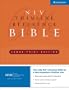 NIV Thinline Reference Bible, Large Print (New International Version)