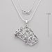 Necklace With 1.05ctw Precious Stones - Genuine Amethysts and Topazes Made in 925 Sterling silver. Total item weight 7.0g Length 18in