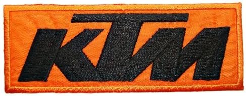 KTM Motorcycles Supermoto Superbike Enduro ATV Logo BK13 Patches by Motorcycles Patch