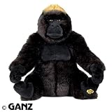 Webkinz Endangered Signature Western Lowland Gorilla with Trading Cards