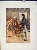 Fanny Squeers And Nicholas Nickleby From Dickens Print