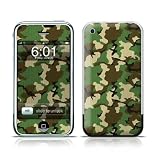 Woodland Camo Design Protective Skin Decal Sticker for Apple iPhone (2G)1st Generation
