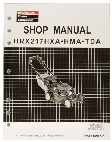 Hrx217hxa parts manual