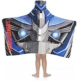 Transformers Kids Hooded Towel Wrap for Bath, Pool or Beach