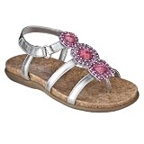 Toddler Girls' Xhilaration® Jetta Beaded Gladiator Sandals - Pink
