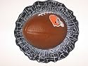 CLEVELAND BROWNS Shatter FootBall WINDOW CLING Decal
