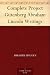 Complete Project Gutenberg Abraham Lincoln Writings