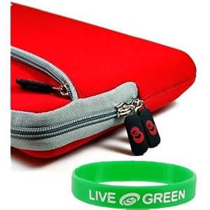 Lenovo ThinkPad X301 277633U 13.3-Inch Laptop Sleeve Slipcase - Dual-Pocket - Red by 