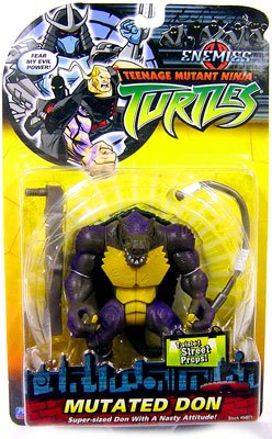  Teenage Mutant Ninja Turtles TMNT Action Figure Mutated Don