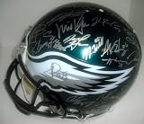 Philadelphia Eagles 2011 Team Signed Autographed Football Helmet - Autographed NFL Helmets