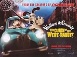 Wallace & Gromit: The Curse of the Were-Rabbit - Movie Poster / Print -- Custom Framing Available