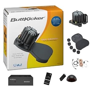 ButtKicker BKA300 Wireless Home Theater Kit with ButtKicker Advance and Power Amplifier