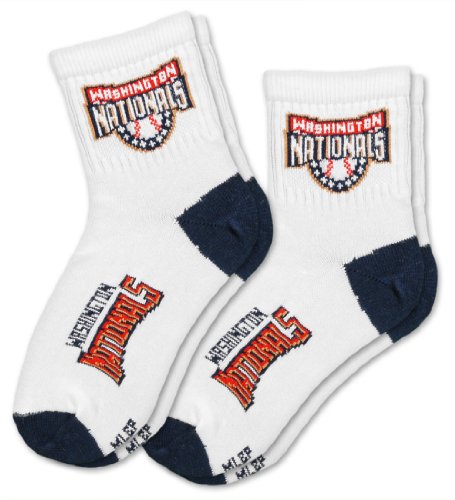 MLB Washington Nationals Kid's Youth Socks (2 Pack)