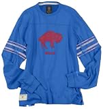 Buffalo Bills Vintage Long Sleeve Appliqu&Atilde;�&Acirc;&copy; Jersey Crew