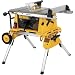 DEWALT DW744XRS 10-inch Job Site Table Saw with Rolling Stand