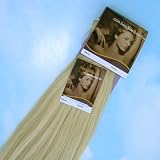 CLIP ON INDIAN REMY HUMAN HAIR EXTENSION SET 18 COLOR 613 (LIGHTER BLONDE) 95 GRAMS