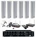 100v Column Speaker Kit With Amplifier Cable 4 Wireless
