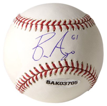 Cincinnati Reds Bronson Arroyo Autographed Baseball (UDA)
