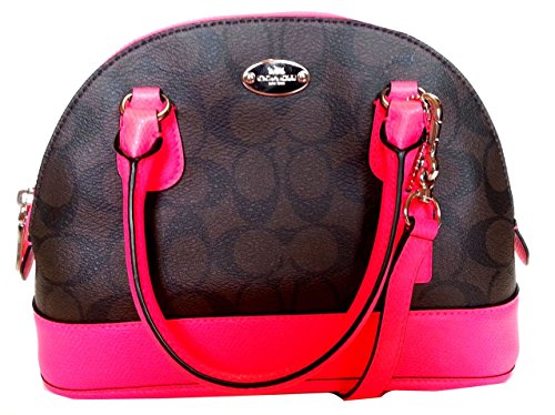 Coach Signature Mini Cora Dome Satchel 34710